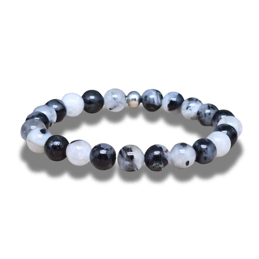Bracelet en Quartz à Tourmaline noire