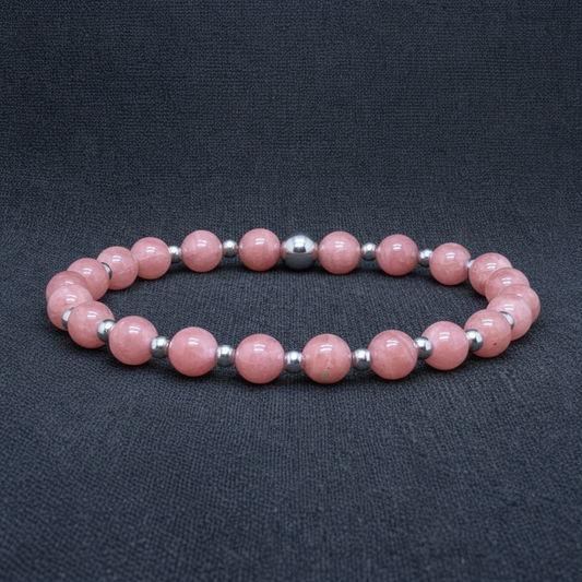 Bracelet en Rhodochrosite