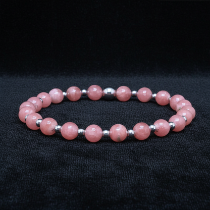 Bracelet en Rhodochrosite 8mm