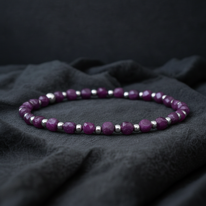 Bracelet en Rubis