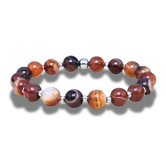 Bracelet en Sardonyx - ENAE Minéraux