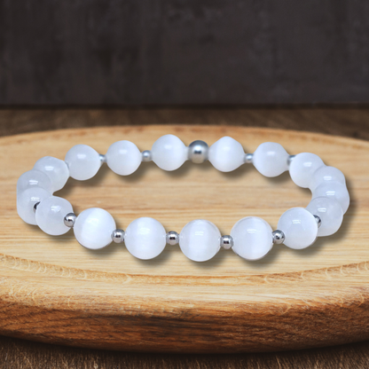 Bracelet en Sélénite - ENAE Minéraux