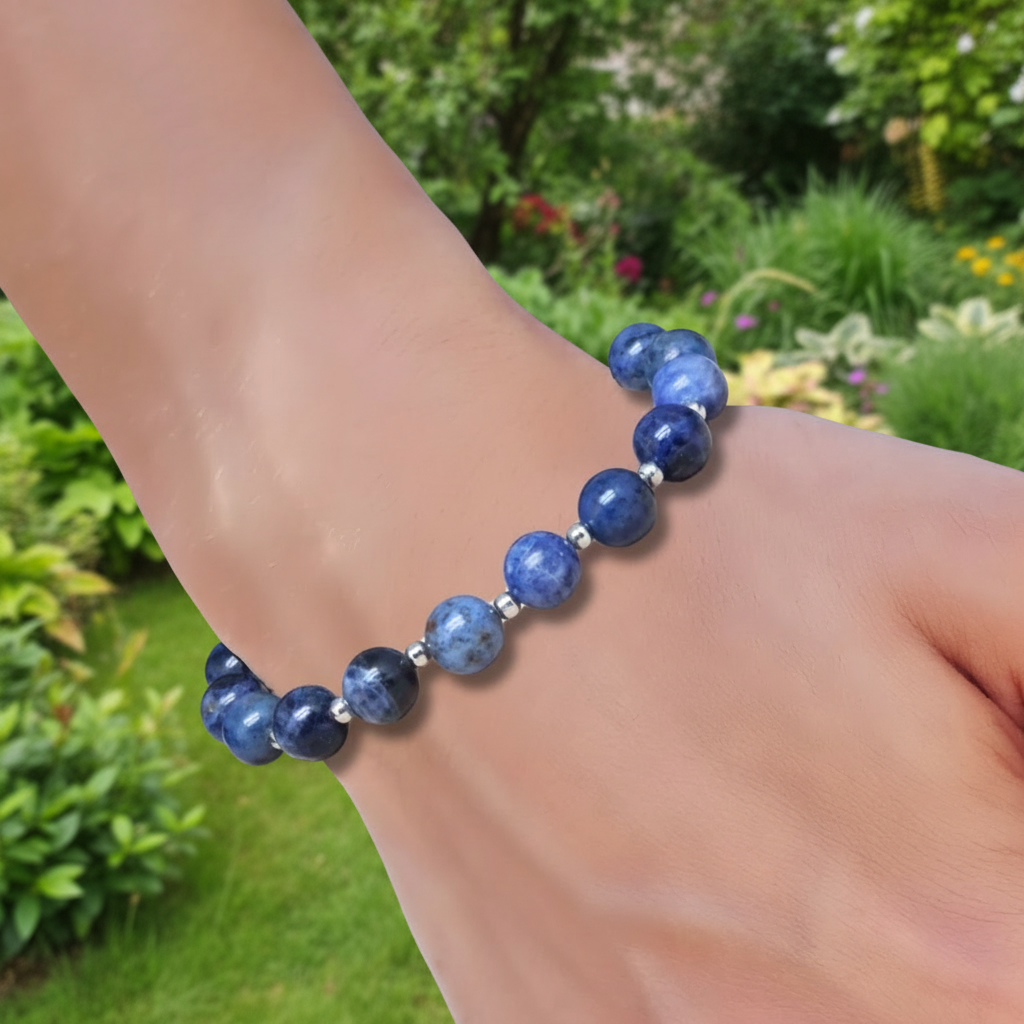 Bracelet  en Sodalite 8mm