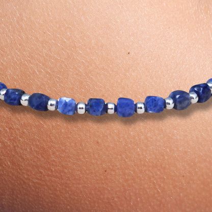 Bracelet en Sodalite 4mm - ENAE Minéraux