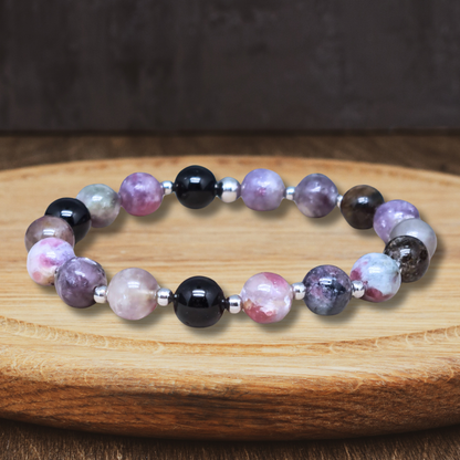 Bracelet en Tourmaline Multicolore - ENAE Minéraux
