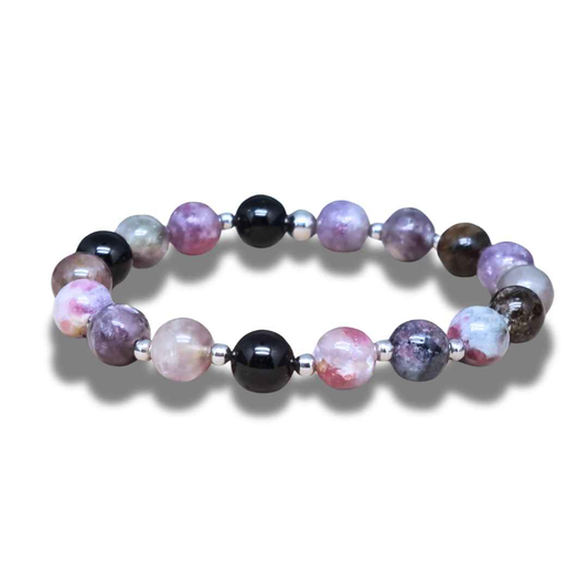 Bracelet en Tourmaline Multicolore - ENAE Minéraux