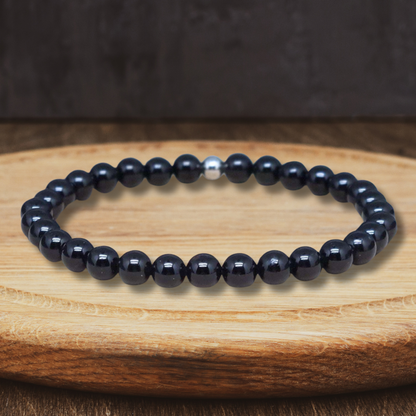 Bracelet en Tourmaline noire 6mm - ENAE Minéraux