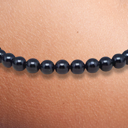 Bracelet en Tourmaline noire 6mm - ENAE Minéraux
