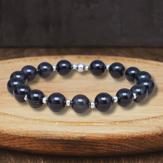 Bracelet en Tourmaline noire 8mm - ENAE Minéraux