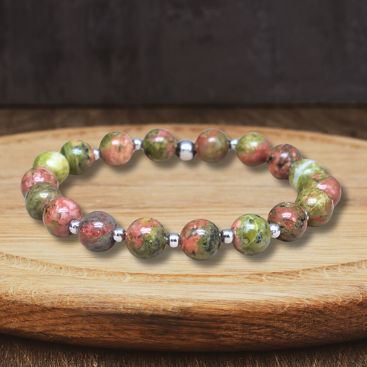 Bracelet en Unakite - ENAE Minéraux