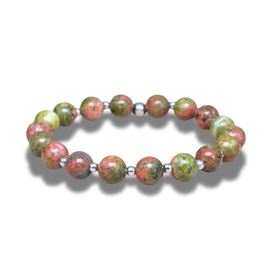 Bracelet en Unakite - ENAE Minéraux