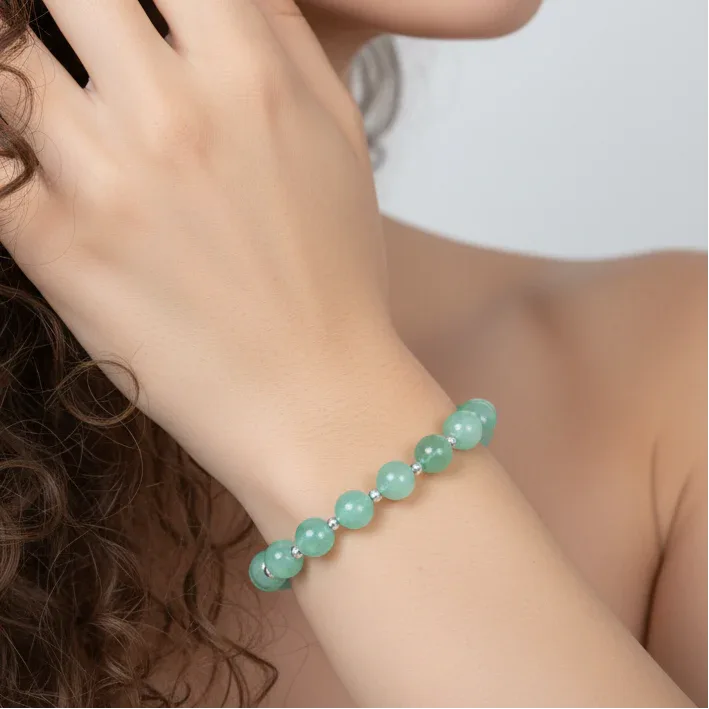 Bracelet Aventurine verte