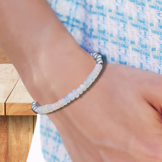 Bracelet en Opale Welo - ENAE Minéraux