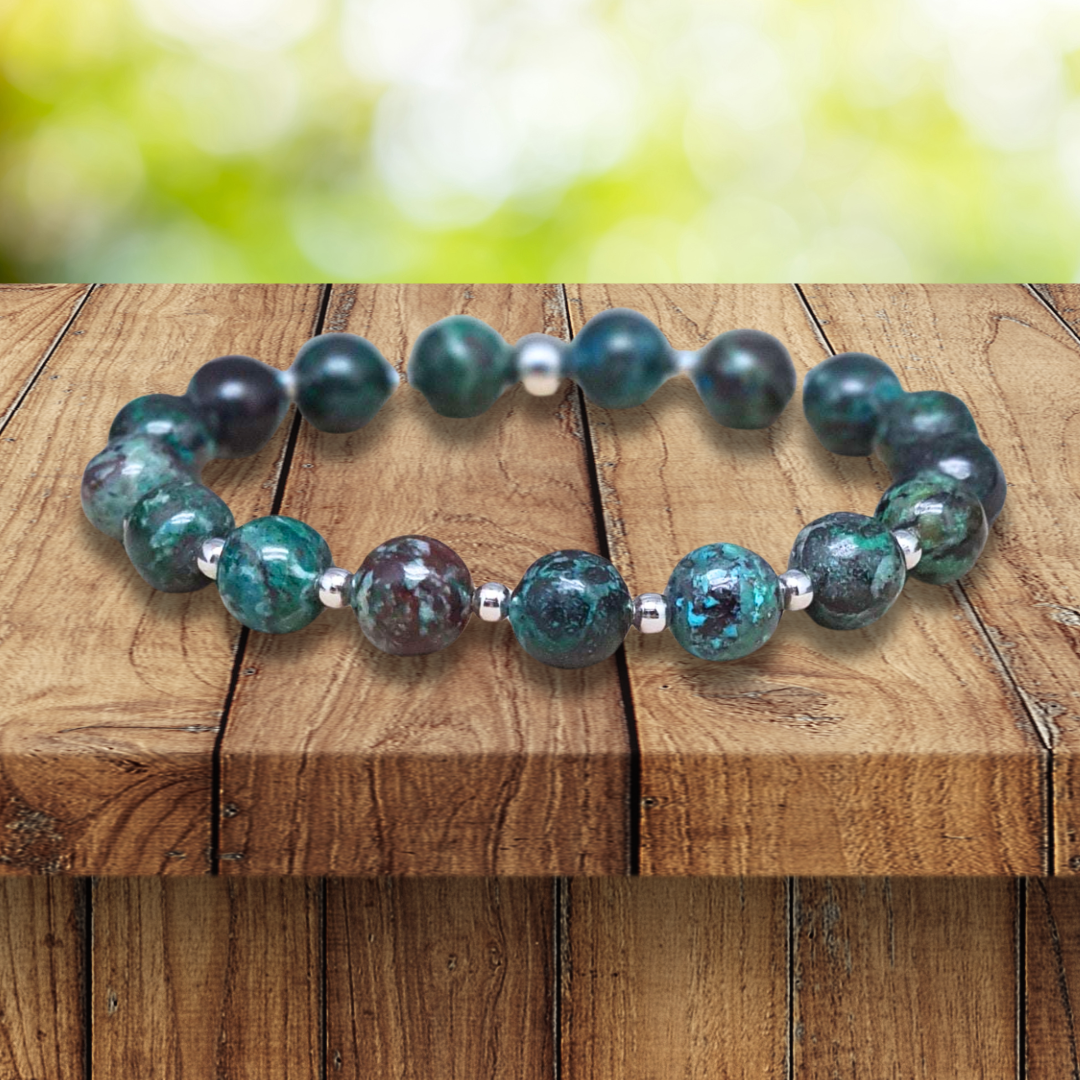 Bracelet en Chrysocolle