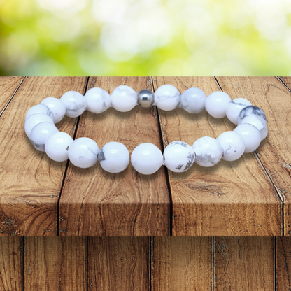 Bracelet en Howlite