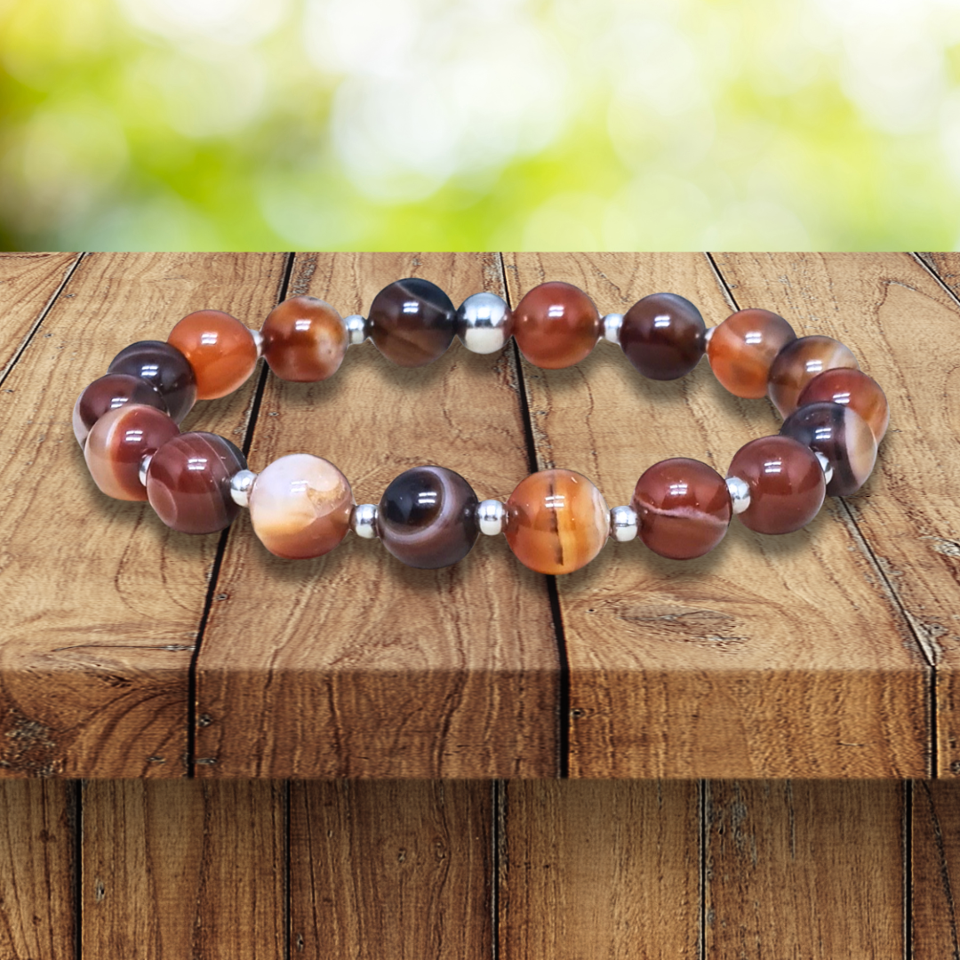 Bracelet en Sardonyx