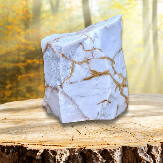 Calcédoine bleue brute 122g (MB445-4)
