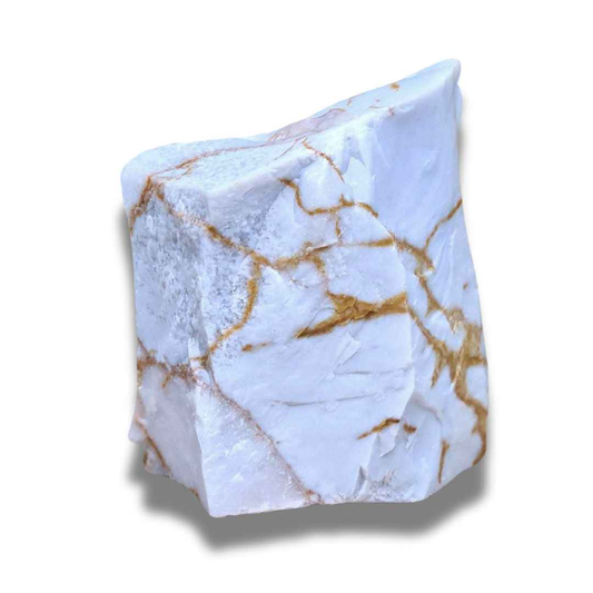 Calcédoine bleue brute (MB445-4)