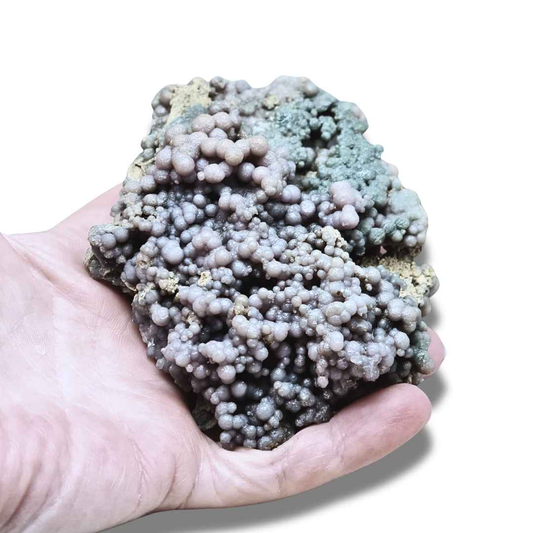 Calcédoine botryoïdale ou grappe brute (MB162) - ENAE Minéraux