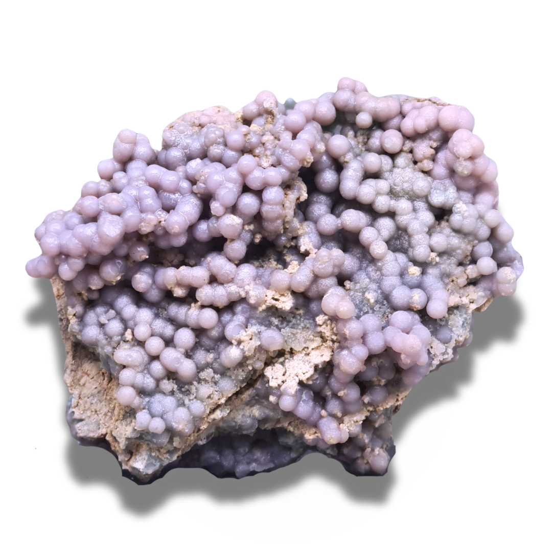 Calcédoine botryoïdale ou grappe brute (MB162) - ENAE Minéraux