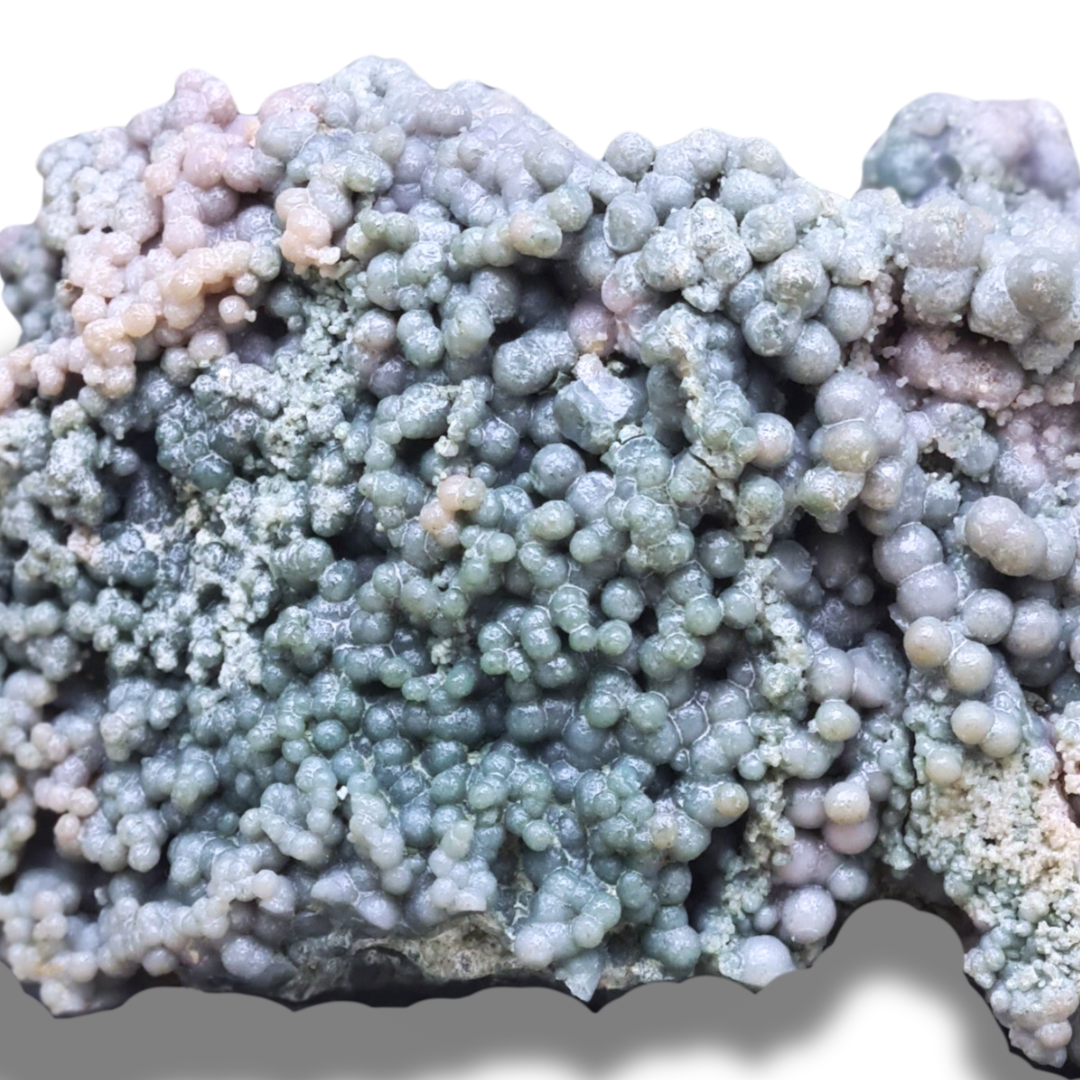 Calcédoine botryoïdale (ou grappe) brute (MB128) - ENAE Minéraux