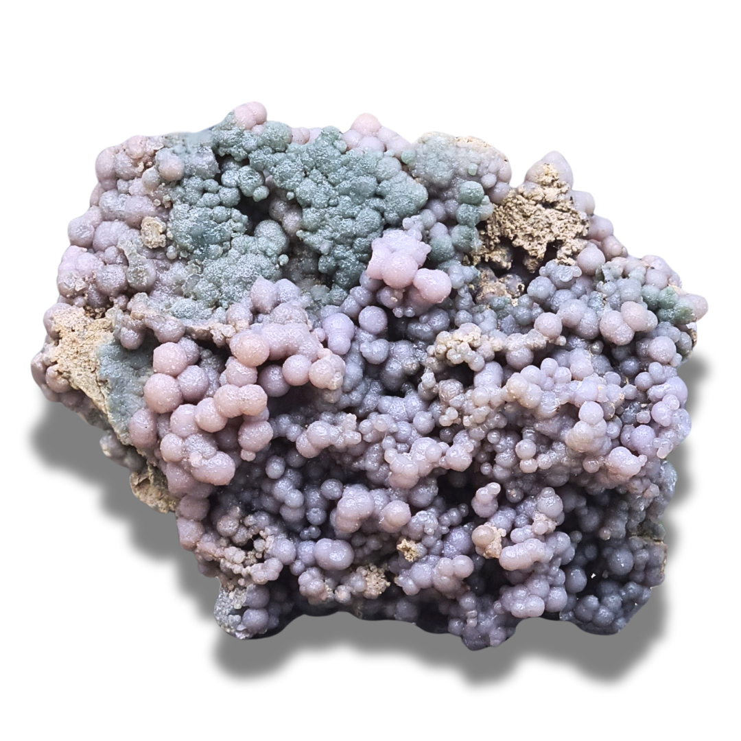 Calcédoine botryoïdale ou grappe brute (MB162) - ENAE Minéraux