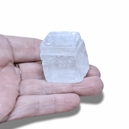 Calcite blanche brute (MB557) - ENAE Minéraux