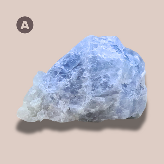 Calcite bleue brute au choix (MB556)