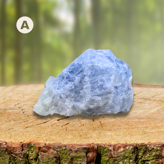 Calcite bleue brute au choix (MB556)