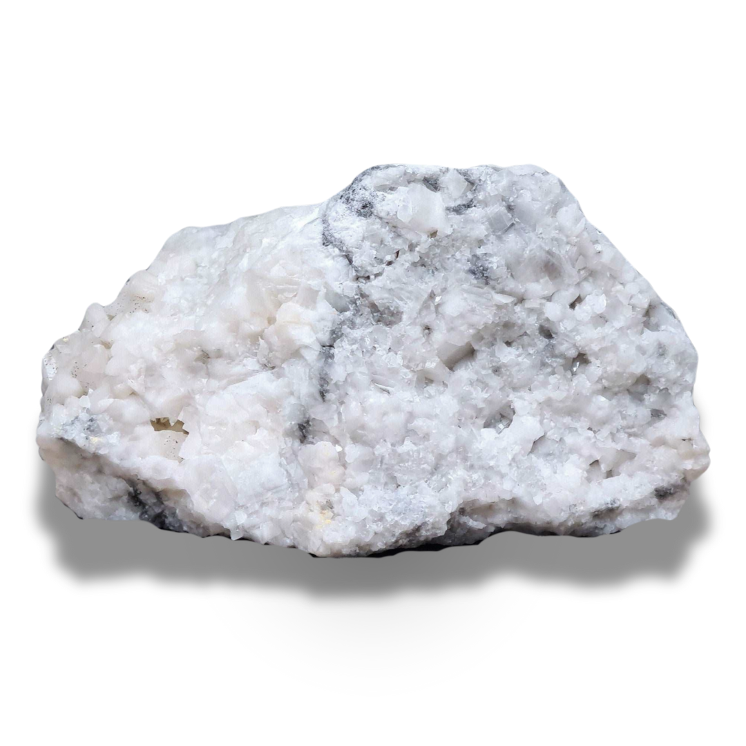 Calcite et éclats de Chalcopyrite brute (MB226) - ENAE Minéraux