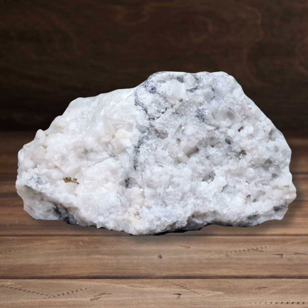 Calcite et éclats de Chalcopyrite brute 424g (MB226)