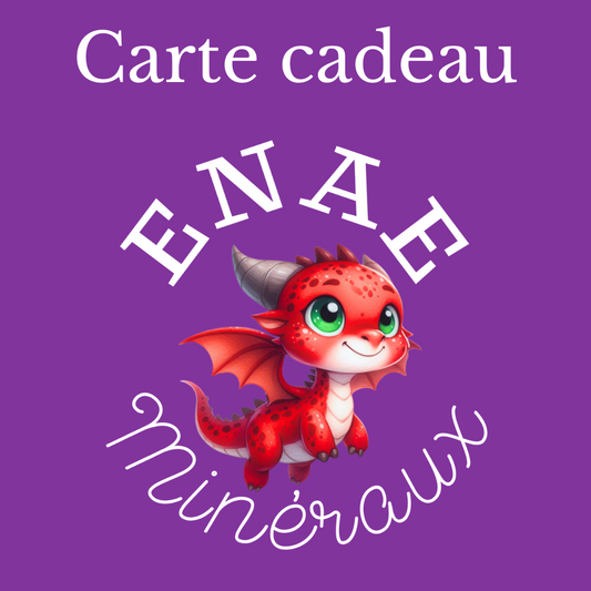 Carte-cadeau ENAE Minéraux