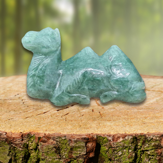 Chameau en Aventurine verte 45g (PRGFL614-1)