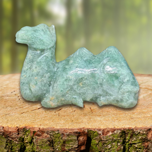 Chameau en Aventurine verte 41g (PRGFL614-2)