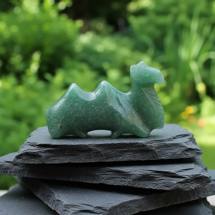 Chameau en Aventurine verte 20g (PRGFL614 - 8)