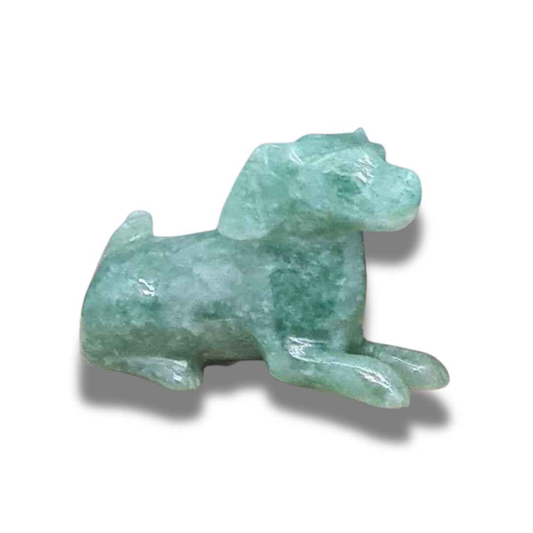 Chien en Aventurine verte (PRGFL615-9)