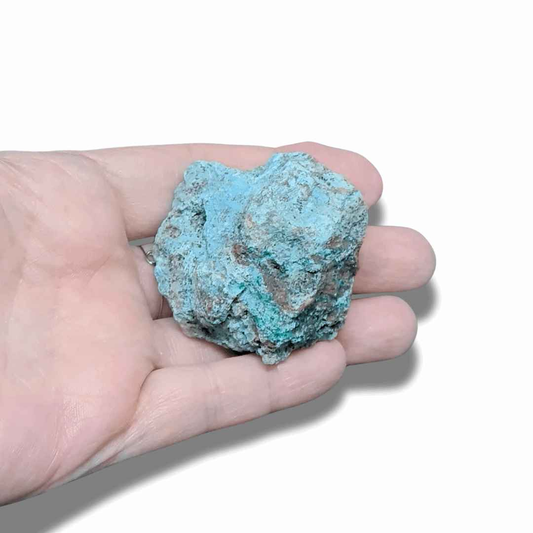 Chrysocolle et cristaux de Dioptase brute (MB202-3)