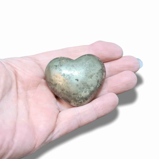 Cœur en Pyrite (PRGFL661-2) - ENAE Minéraux