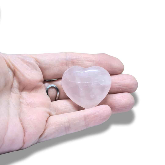 Cœur en Quartz rose (PRGFL607)