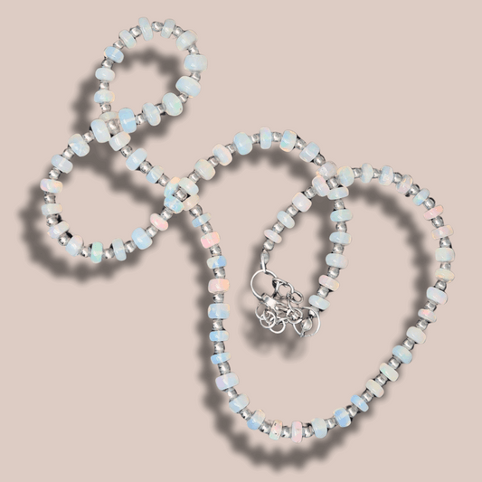 Collier en Opale Welo (COL23-57)
