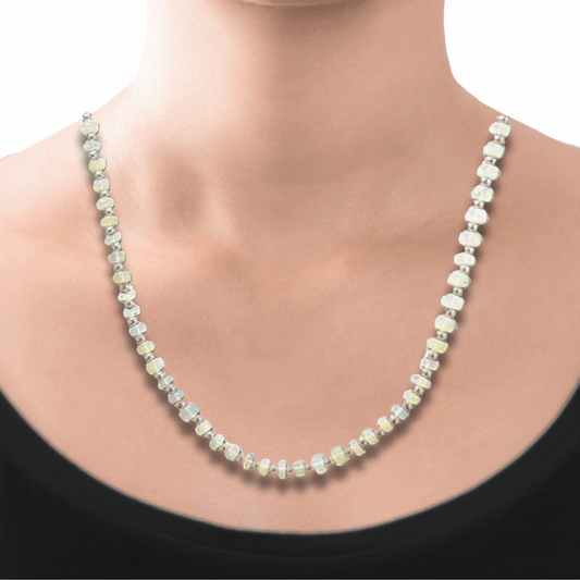Collier en Opale Welo (COL23-57) - ENAE Minéraux