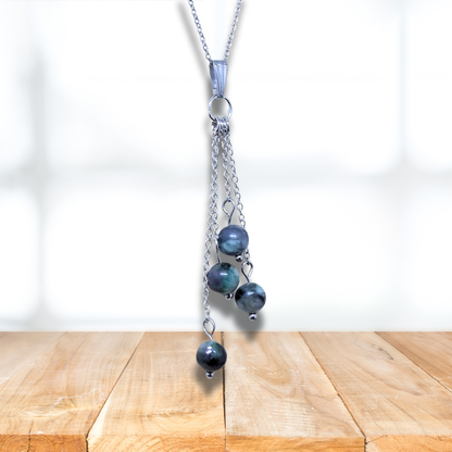 Collier en perles d'Emeraude (COL25-01) - ENAE Minéraux
