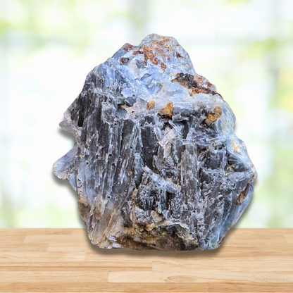 Cyanite bleue et noire avec Quartz et Staurolite (MB551)