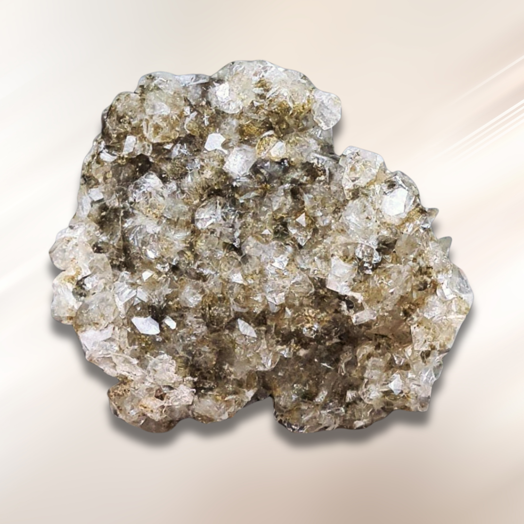 Datolite et petits cristaux de Calcite brute (MB448)