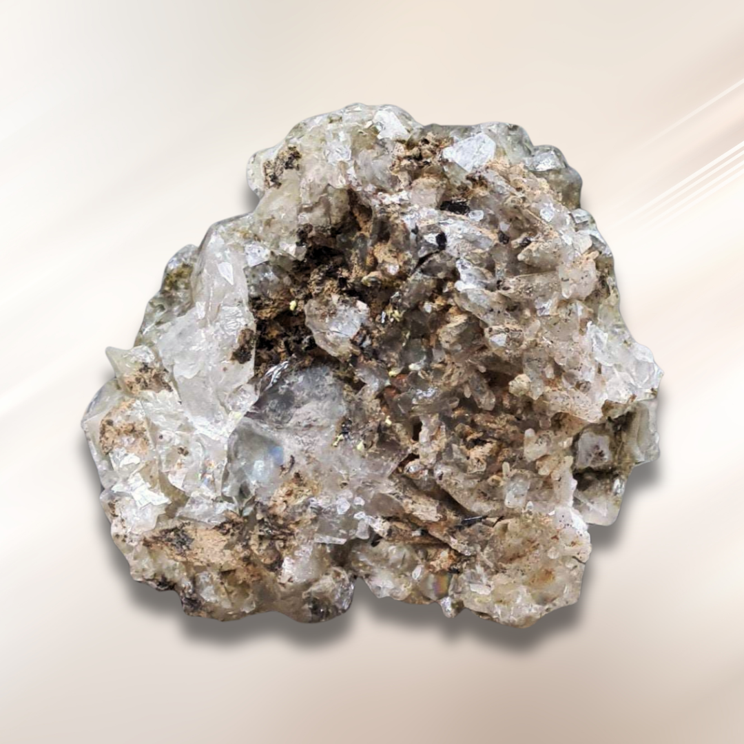 Datolite et petits cristaux de Calcite brute (MB448)