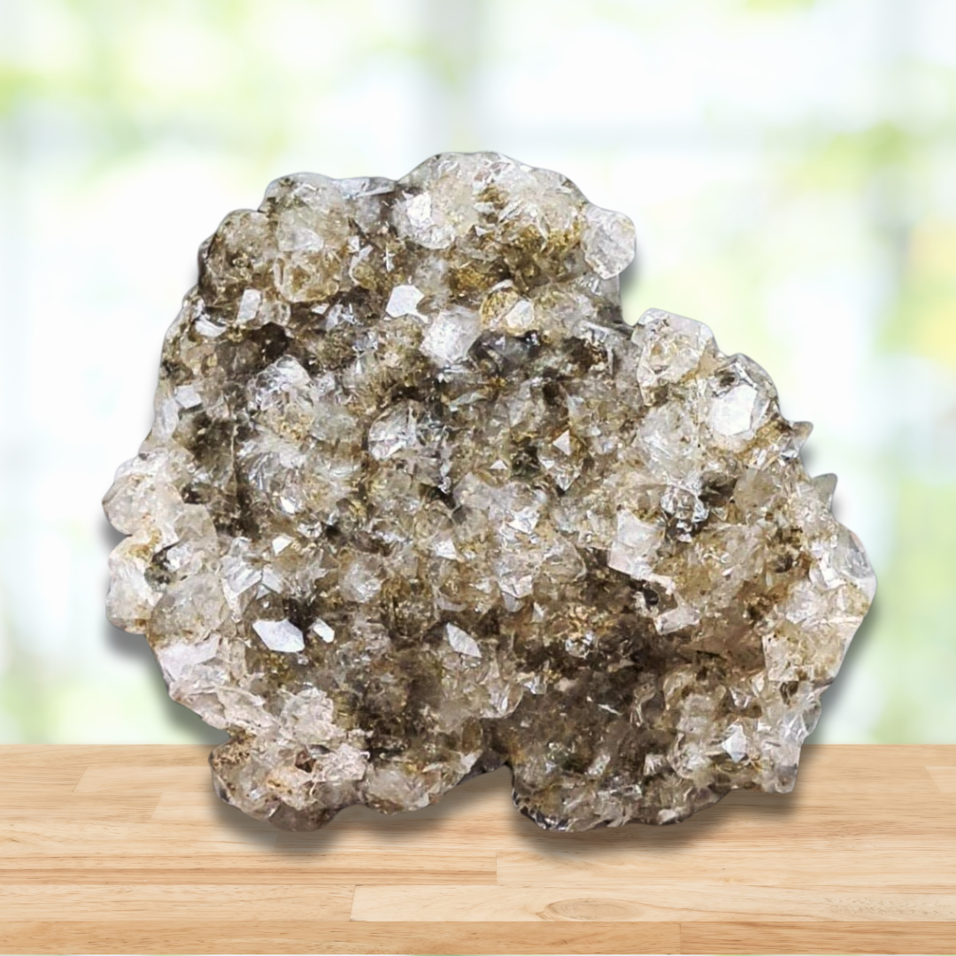 Datolite et petits cristaux de Calcite brute (MB448)