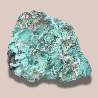 Dioptase, Planchéite, Chrysocolle brute (MB410-2)