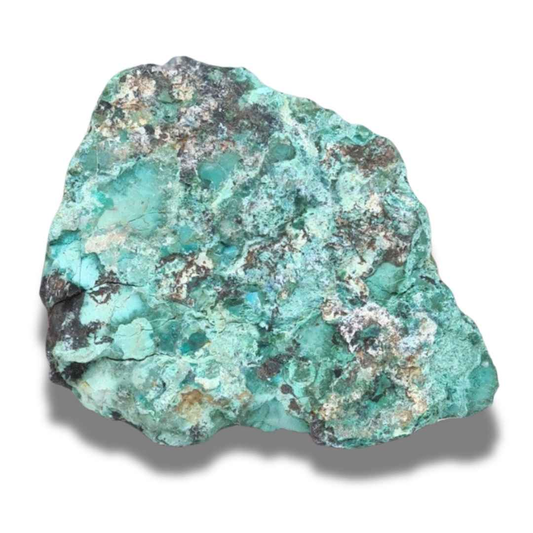 Dioptase, Planchéite, Chrysocolle brute (MB410-2) - ENAE Minéraux