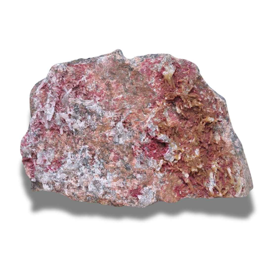 Erythrite et mini cristaux de Quartz brute (MB277-2) - ENAE Minéraux