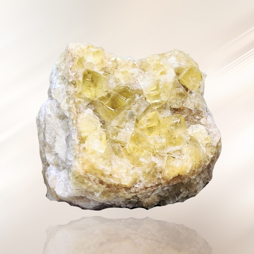 Fluorite jaune brute (MB405)